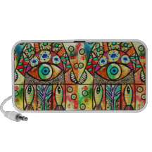 Dead Sea Fish Hamsa Speaker