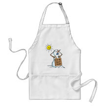 dead snowman apron