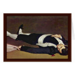 Dead Toreador By Manet Edouard cards