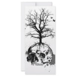 Dead tree rack cards
