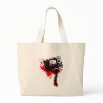 DEAD TV SET CANVAS BAGS