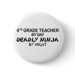 Deadly Ninja by Night - 4th Grade buttons
