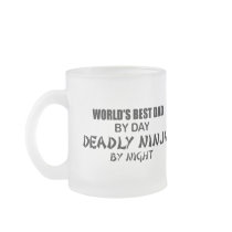 Deadly Ninja by Night - Best Dad Mugs