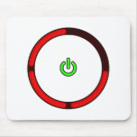Deadly Red Ring mousepads