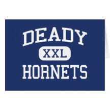 Deady Hornets Middle School Houston Texas Cards