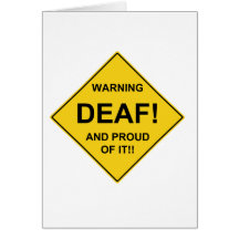 Deaf Proud Card