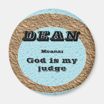 Dean Fridge Magnet