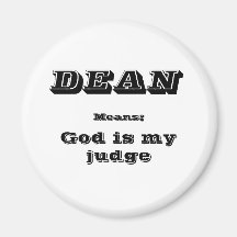 Dean Fridge Magnets