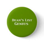 Dean's List Genius Gifts buttons