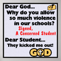 Dear God... Poster