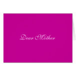 Dear Mother cards