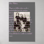 Dear Mothers Print