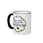 Dear Santa Afghan Hound mugs