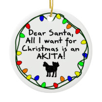 Dear Santa Akita