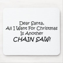 Dear Santa All I Want For Christmas Is Another Cha Mouse Pad