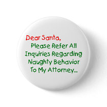 Dear Santa Attorney Pin