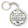 Dear Santa Black & Tan Coonhound