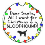 Dear Santa Bloodhound