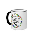 Dear Santa Brittany Spaniel Coffee Mugs