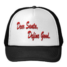 Dear Santa, Define Good Hats