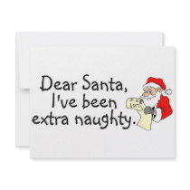 Dear Santa Ive Been Extra Naughty Announcement