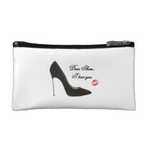 Dear Shoes....I love you! Cosmetic Bag