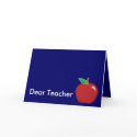 Dear Teacher-Customise cards