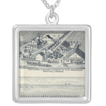 Deardorff and Centennial Vineyards, California Personalized Necklace