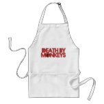 Death by Monkeys aprons