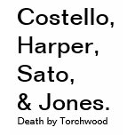 Death by Torchwood t-shirts