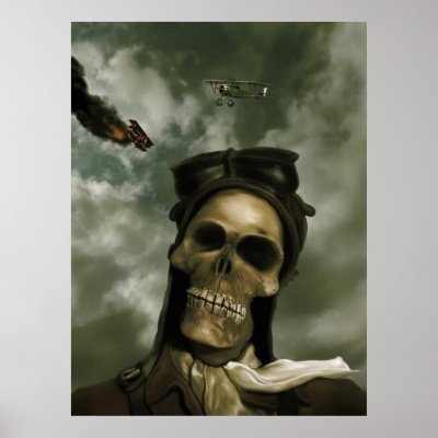 Death From the Skies Poster by MDKgraphics