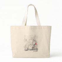 Death Head Scuttles Across the Floor Bags