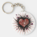 Death heart keychains