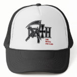 DEATH logo Metal Crusade cap hats