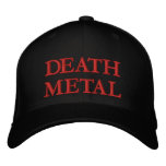 DEATH METAL embroidered hats