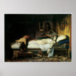 Death of Cleopatra, 1874 Jean-Andre Rixens Posters