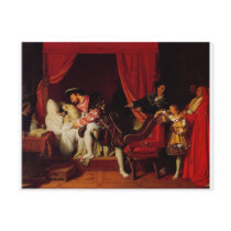Death of Leonardo Post Card