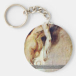 Death Of Sardanapalus (Study) Key Chains
