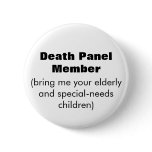 Death Panel Member buttons