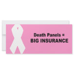 Death Panels are Big Insurance rack cards