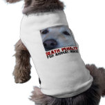 DEATH PENALTY FOR ANIMAL ABUSE MUZZLE Dog Shirt pet clothing