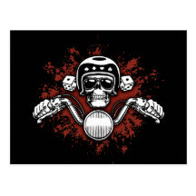 Death Rider - Dice Post Card