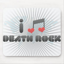 Death Rock fan Mouse Pads
