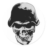 Death skull stalhelm stickers