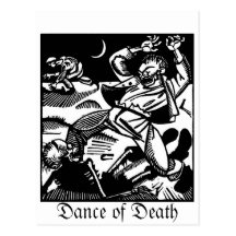Death to a Mad World postcard