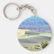Death Valley Deserts Sand Dunes Keychains