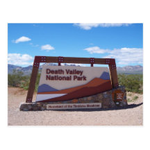 Death Valley National Park Postcard