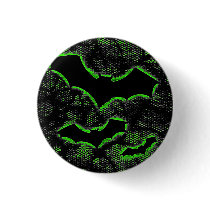 Deathrock Bats Pinback Button