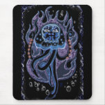 death's head jellyfish mousepads
