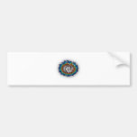 Debian swirl bumper stickers